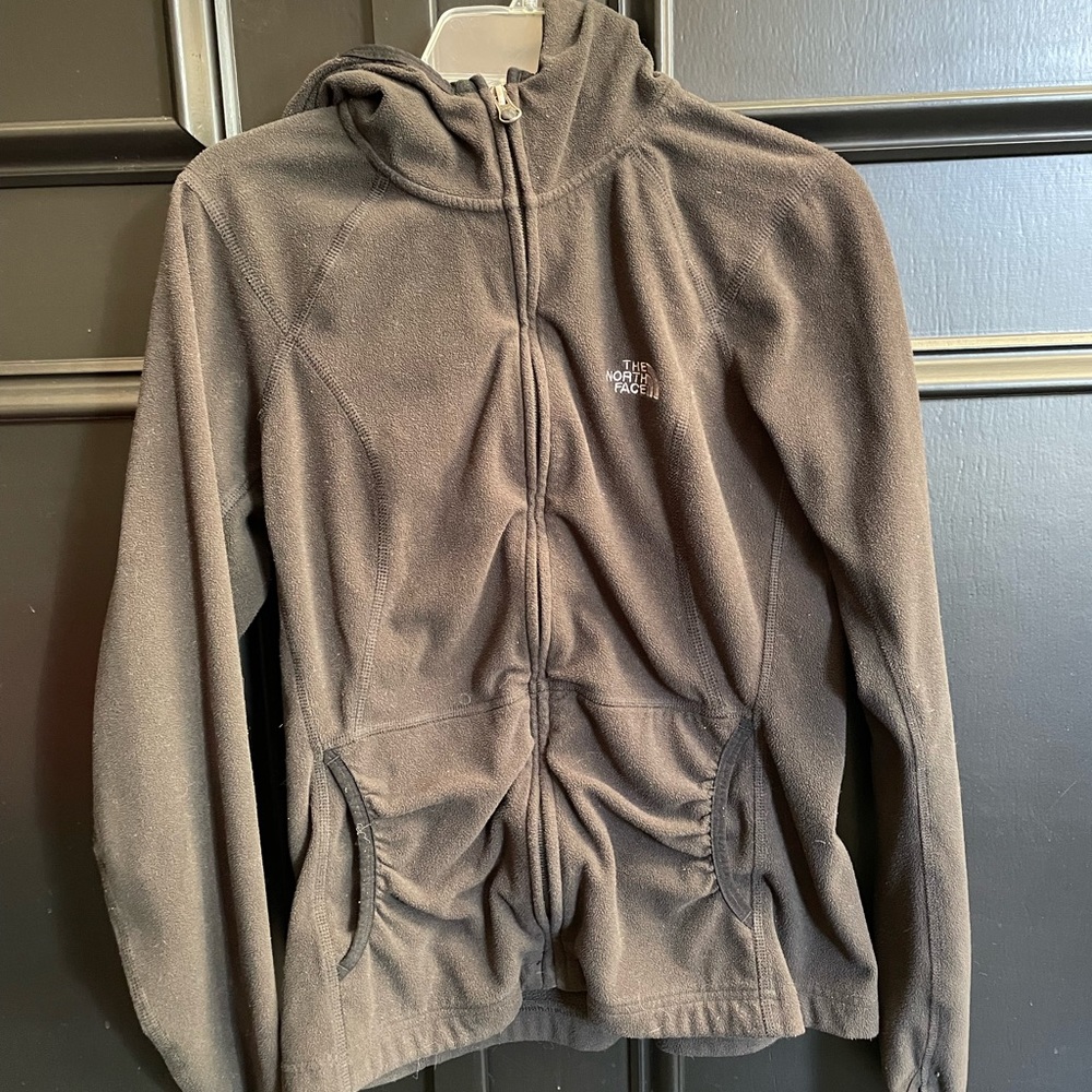 The north face lightweight fleece, black